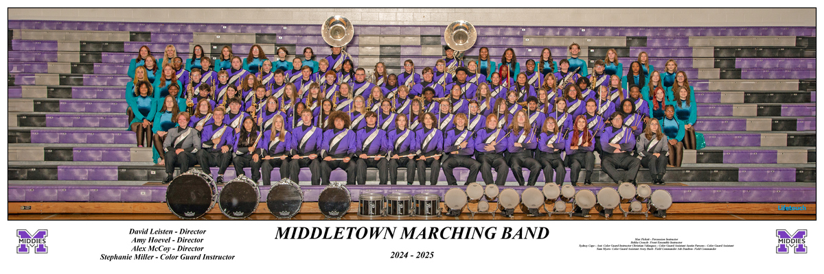 Photo of the Middletown Marching Band